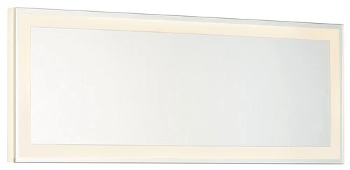Minka Lavery 6110-0 18" W x 6-3/4" H Contemporary Rectangular - White - Picture 1 of 5