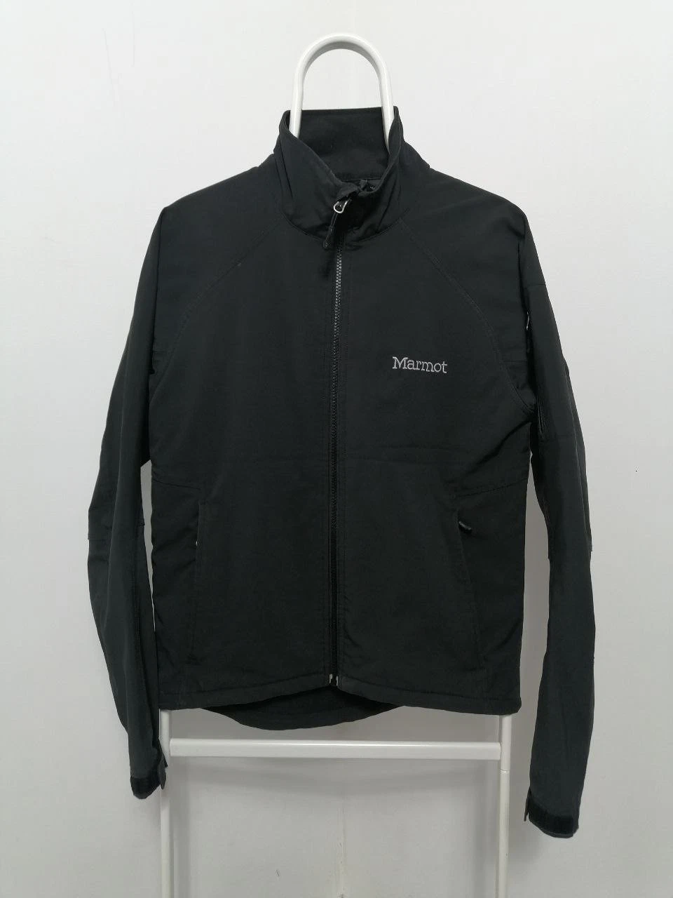 Marmot Men's Softshell Jacket Black Size S Stretch Outdoor Hiking Shell