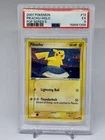 2007 Pokemon Pikachu Holo Pop Series 5 #12 Corrected Back + Swirl PSA 5
