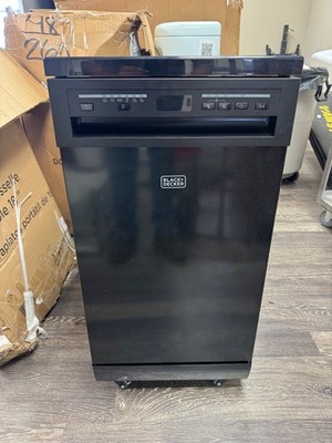 Black Decker 18' Portable Dishwasher