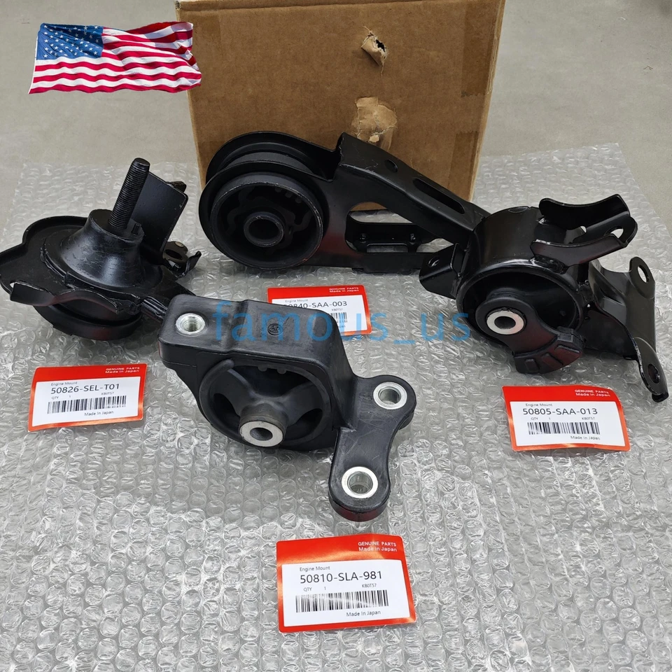 Engine Motor AND Trans Mount For Honda Fit 1.5L 2007-2008 Manual FREE SHIP Foto 3 de 4