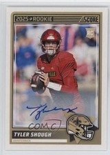 2025 Score Rookies Signatures Tyler Shough #71 Auto 4z8