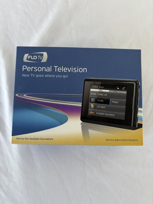 #ad FLO TV Personal Television Model PTV 350 Li ion Battery $39.99