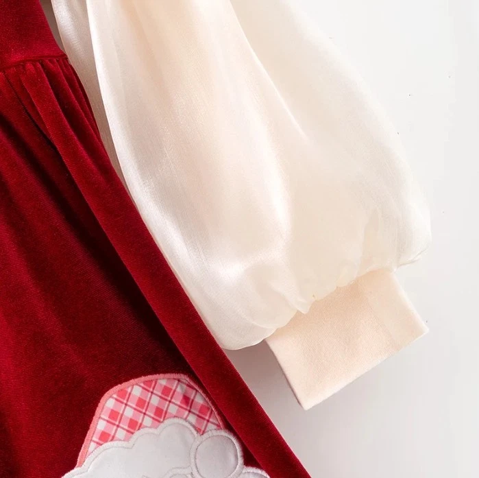 NUEVO Boutique Navidad Rosa Túnica y Volantes Leggings Niñas Conjunto Foto 3 de 4