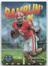 2022 Bowman University Chrome #RM-4 Kenny McIntosh Ramblin' Man