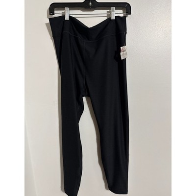 Old Navy Active Cloud+ Go-Dry Leggings Womens Large Black High Waisted