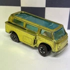 1969 BEACH BOMB Hot Wheels Redline Spectraflame YELLOW White Int NICE VW Bus HK
