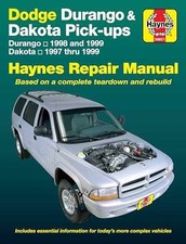 Dodge Durango 98-99 Dakota - Paperback By Haynes John - Acceptable N Dodge Durango 98-99 Dakota - Paperback By Haynes John - Acceptable N