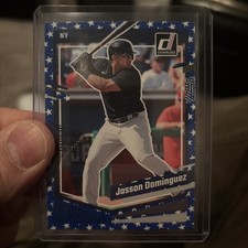 2023 Panini Donruss - Jasson Dominguez #109 Independence Day (RC)