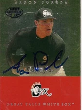 San Diego Padres AARON POREDA Signed Tri-Star Card