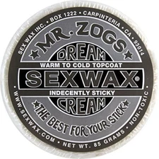 SEX WAX Mr Zogs DREAM CREAM PLATINUM Silver Cold to Cool Topcoat 5-Pack