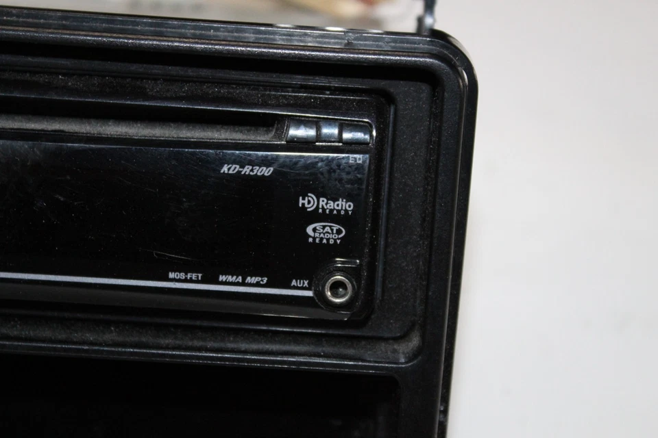 UNIDAD PRINCIPAL JVC KD-R300 CUBIERTA DIN ÚNICA CON ARNÉS TOYOTA CELICA 2000-2005 J4847 Foto 3 de 4