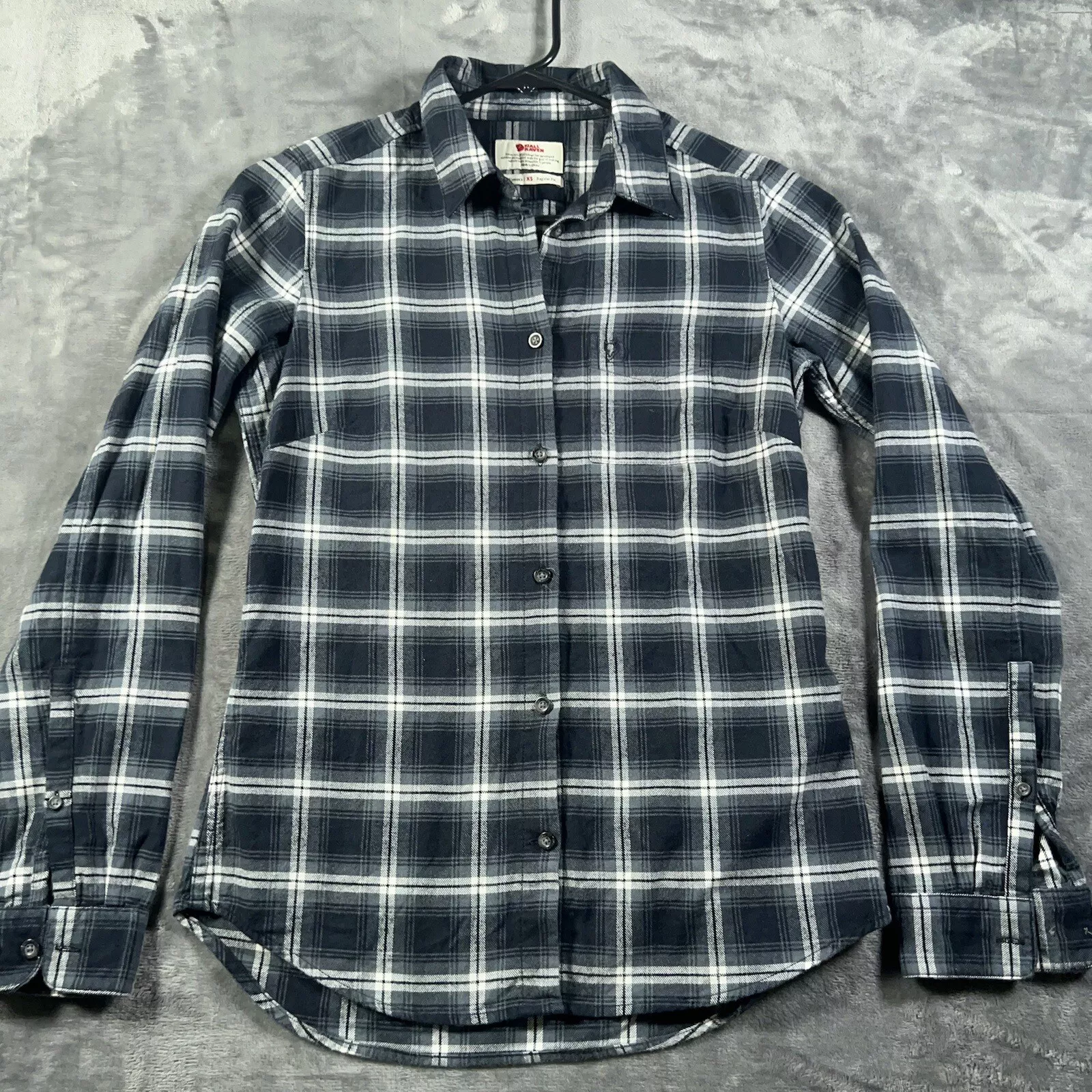 fjallraven long sleeve western flannel tapered shirt