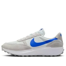 Nike Men's Waffle Nav "Silver Hyper Royal" Running Shoes FJ4195-005 Size (10)