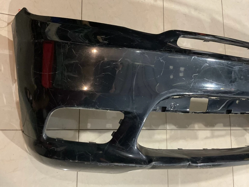 Front Bumper Cover Black 18-2020 Dodge Durango GT/GT Plus/SRT 6DJ57TRMM OEM - Image 4 of 4