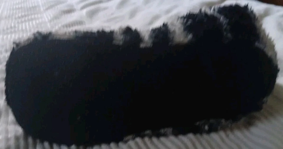 Botines de casa con estampado de cebra talla S/M para mujer Foto 2 de 4