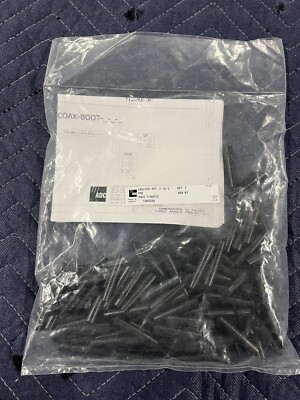 100 ADC-Commscope Coaxial Cable Rubber Boots Black - COAX-BOOT-31-BK-B