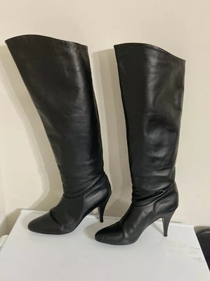 over the knee boots 4 inch heel