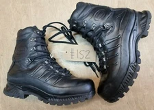 Meindl German Army SF Issue Black Leather GoreTex Combat Boots Size 7.5 UK #152
