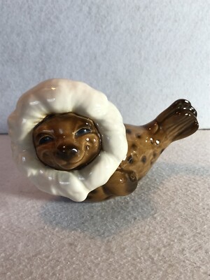 Vintage Goebel West Germany Porcelain Sea Lion Figure 