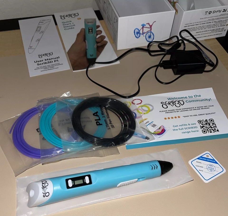 Intelligent 3d Pen PowerHOOD Compatible With CRIB3D P1 3D Printing