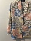 Sag harbor Womens Blazer  Size 8 floral one Front button — photo 6