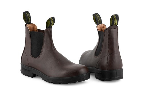 Blundstone 2116 Brown Vegan Leather Unisex Chelsea Boots Ankle Aussie - Picture 6 of 11
