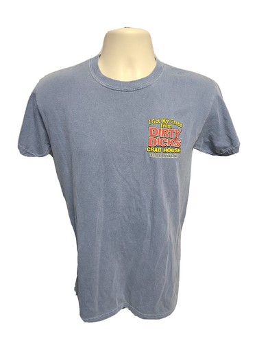 I Got My Crabs from Dirty Dicks Crab House Outer Banks Adult Small Gray TShirt