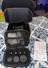 KEYWING Black Frame 9-In-1 Phone Camera Lens Kit With User Manual Used