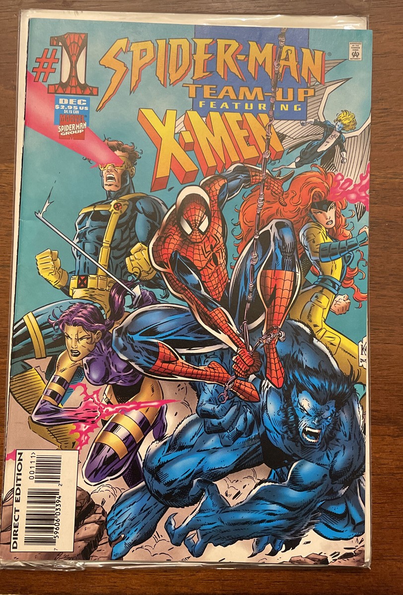 Spider-man Team-up featuring X-Men #1 1995 Marvel Comics Group | eBay