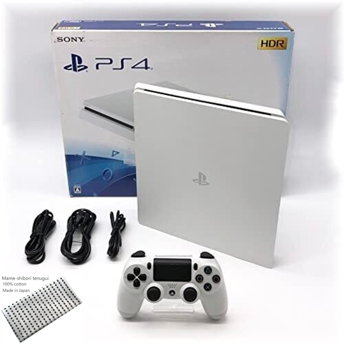 Sony PS4 PlayStation 4 500GB Glacier White CUH-2100AB02 In Box 