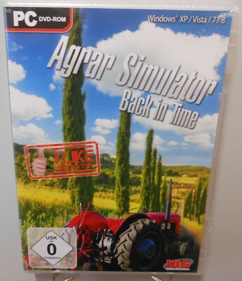PC Spiel DVD-ROM Software Agrar Simulator Back Time Oldtimer Landwirtschaft T68