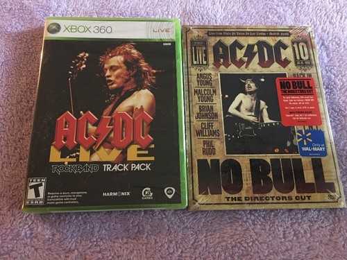 AC/DC FAN PACK Xbox 360 Edition AC/DC LIVE ROCKBAND TRACK PACK GAME ...