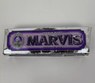 Marvis Jasmine Mint Toothpaste 3.8 Oz Dented Box