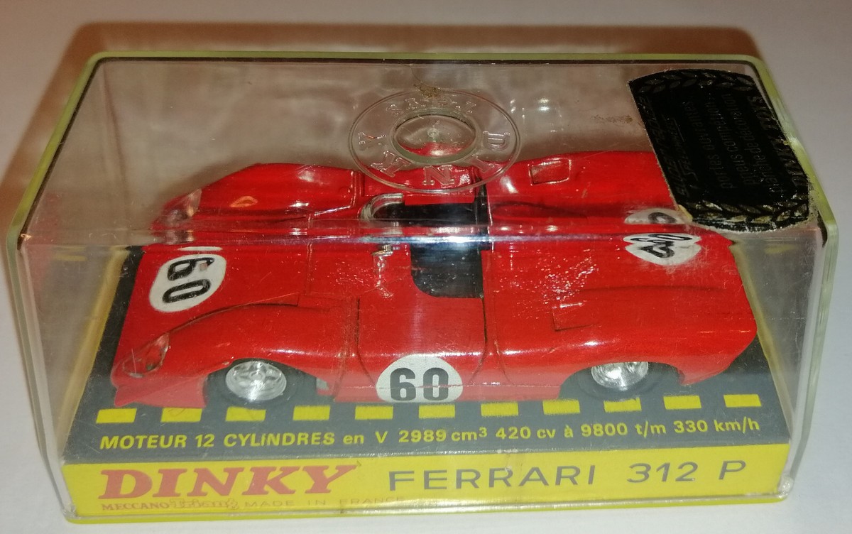 DINKY TOYS Meccano art.1432 Ferrari 312 P colore rosso con
