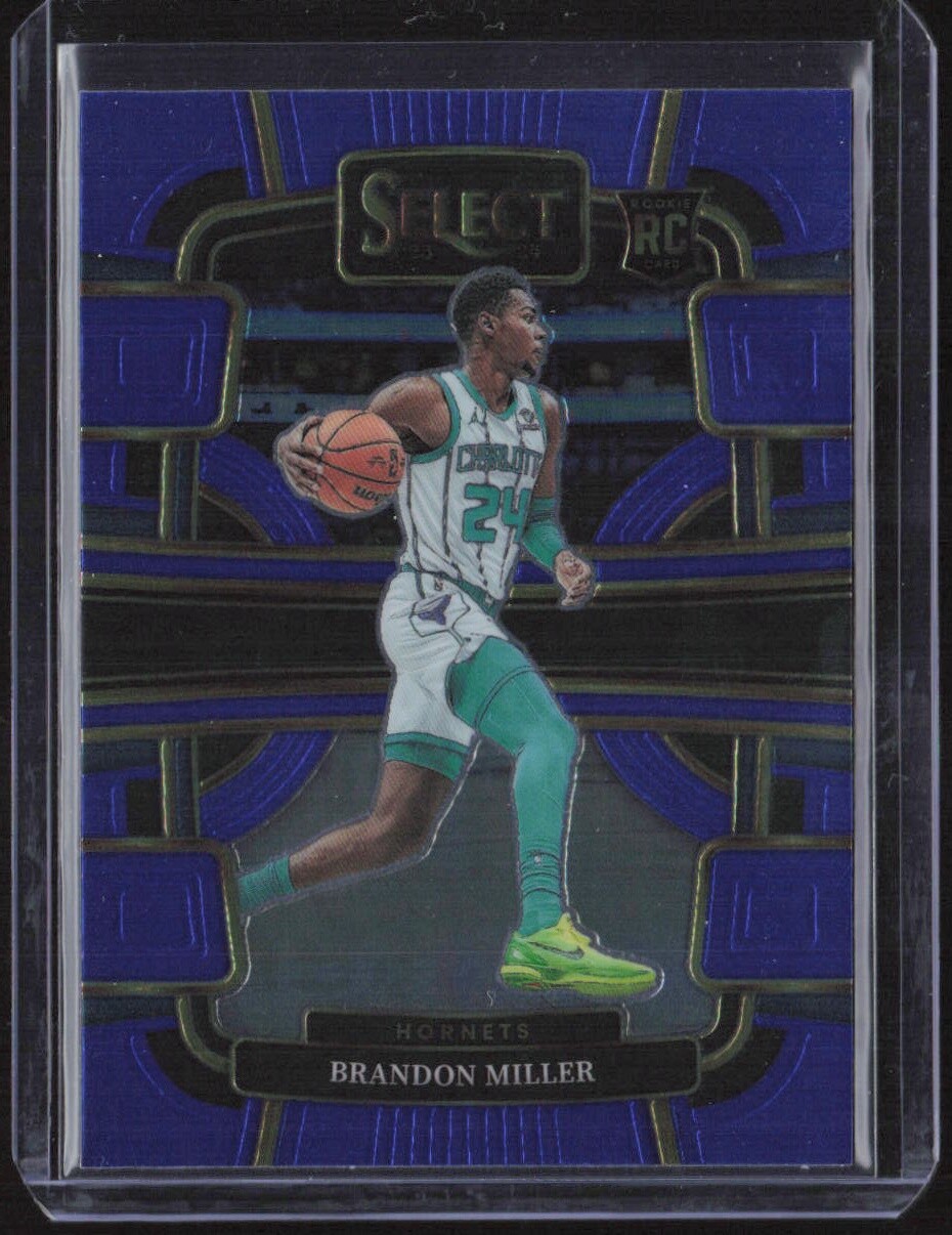 2023-24 Panini Select #80 Brandon Miller Blue (Retail Base)