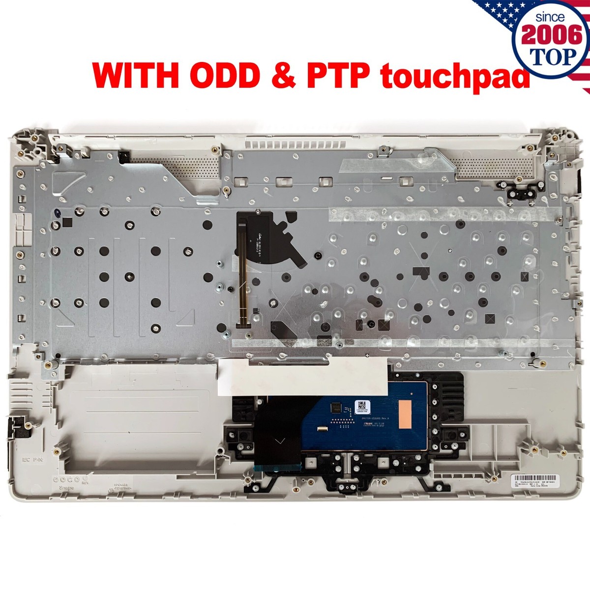 NEW HP 17-BY 17-CA Palmrest Backlit Keyboard Touchpad L92783-001