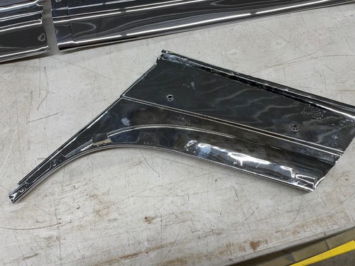 1955 1956 Ford Crown Victoria Interior Chrome Trim (4 piece set) Re-chromed - Picture 7 of 19