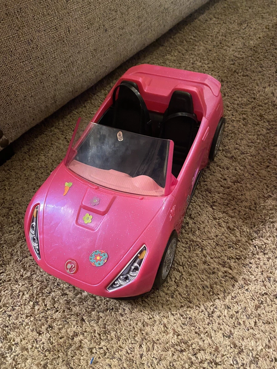 Perfecto Stevenson Moretón Barbie Two Seater Pink Car Convertible | eBay