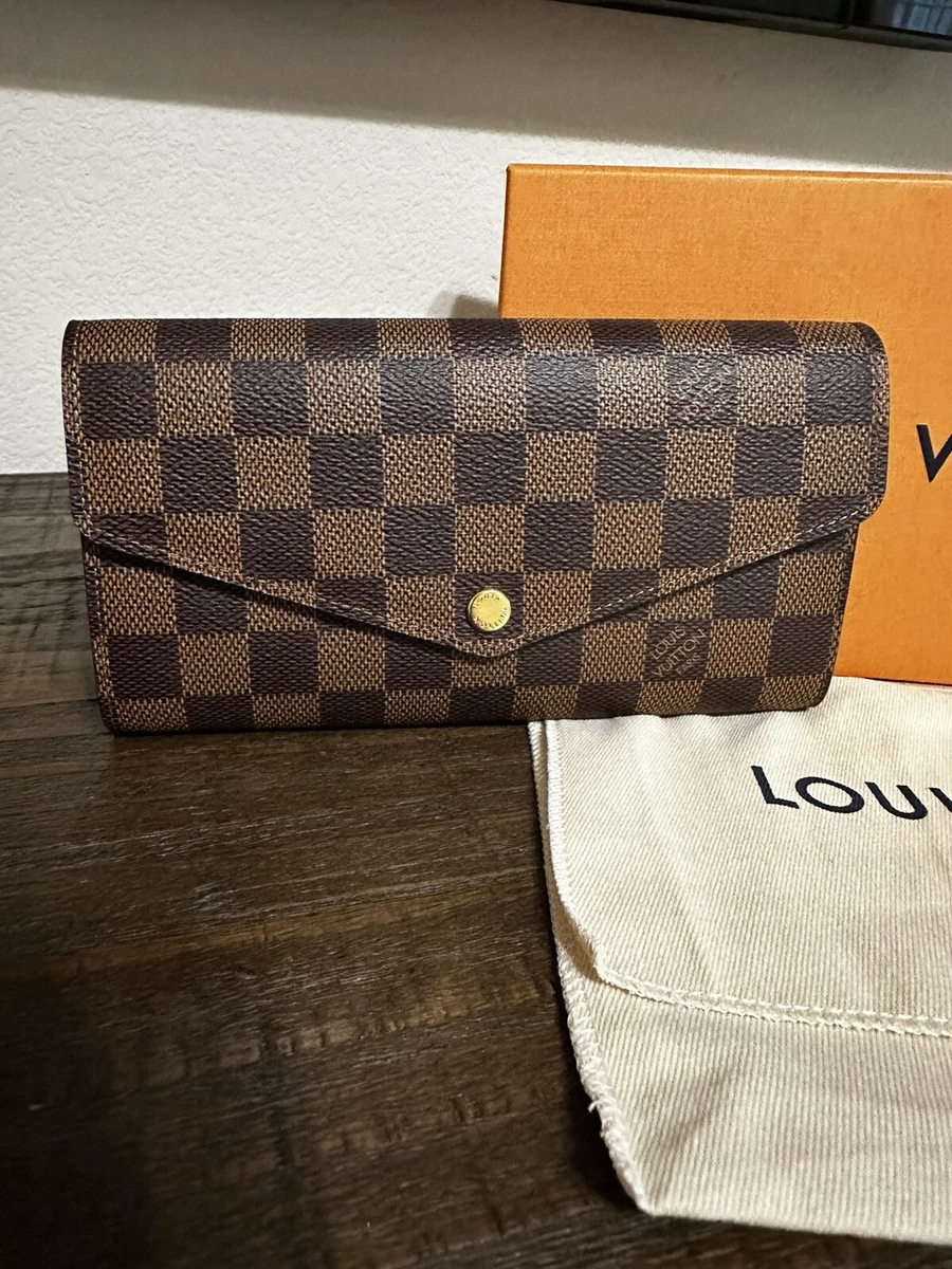 Louis Vuitton Sarah GM Damier Monogram Long Wallet LV-0930P-0003