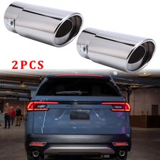 For Toyota Highlander 2X Car Stainless Steel Rear Exhaust Pipe Tail Muffler Tips