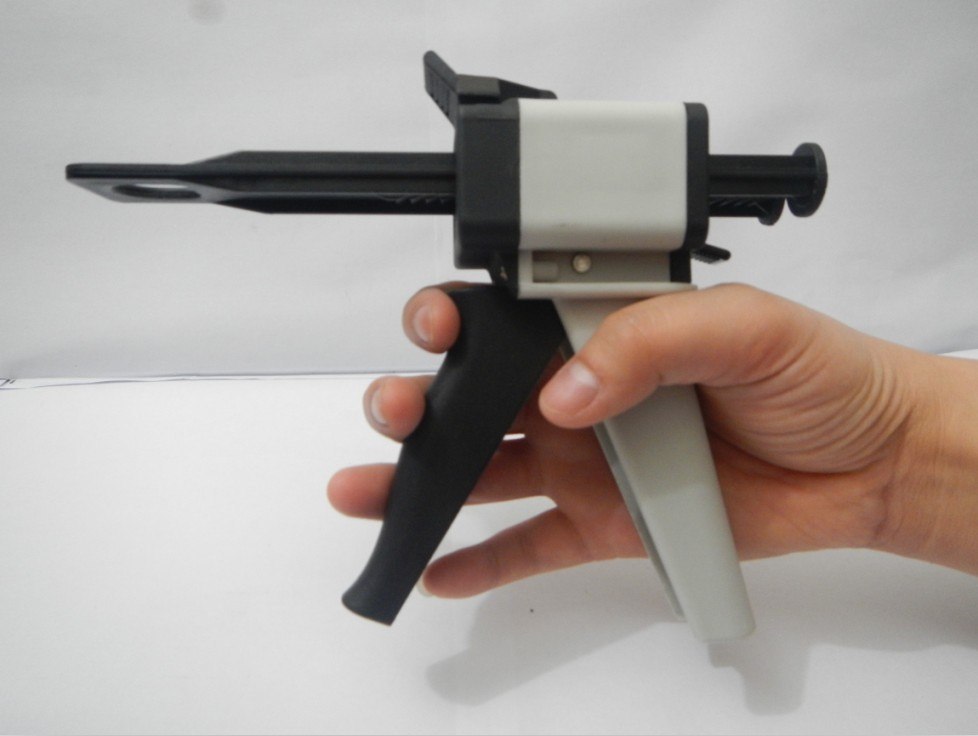 Dental Impression Mixing Dispenser Dispensing Gun 50ml Caulking AB Gun
