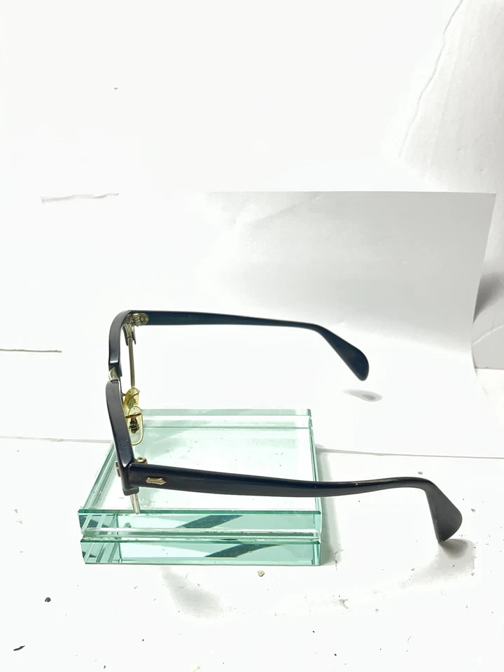 Monturas de gafas/gafas de sol American Optical Browline vintage negras 4 1/2” “AO” Foto 2 de 3
