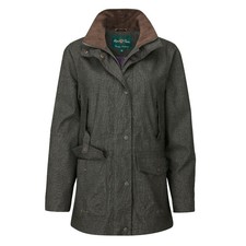Alan Paine Ladies Fernley Field Coat In Hopsack - 10