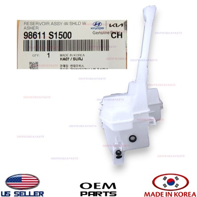 Genuine Windshield Washer Fluid Reservoir Water Tank  OEM  SANTA FE 2021-2023