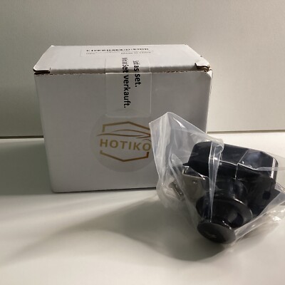 XP28.1 - Hotiko Push Lock Button Latch Door Verriegelung - 5er Pack - Schwarz