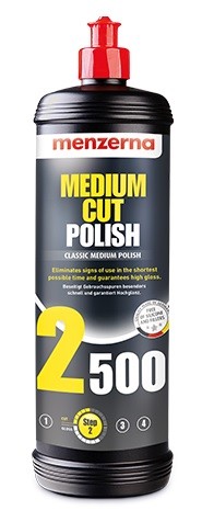 Kit de lustrage Menzerna éliminant les rayures grâce à 4 pads et polissants 250 ml
