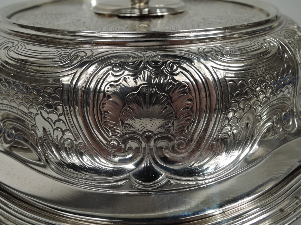 Tiffany Bowl 16765A1 Antique Round Covered Serving Dish