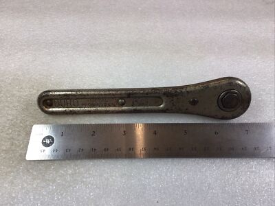 Duro Metal Products#673 - Captured Plug, Hex Drive, Reversible Ratchet-USA-Vtg.