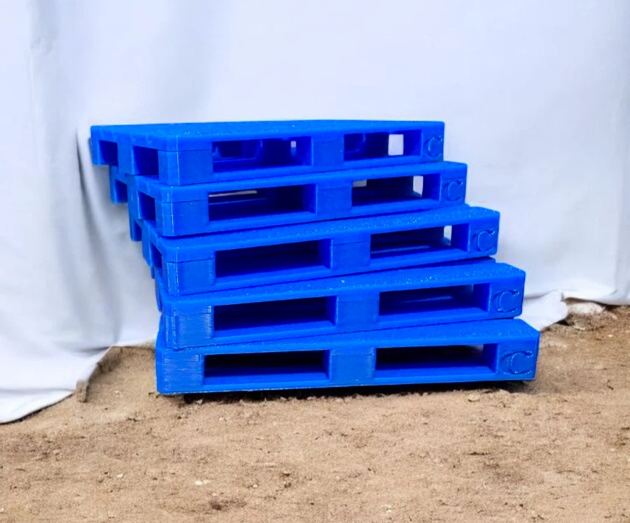 1:14 Echelle Euro Pallettes – Chep Style – pour Tamiya RC Camions – Full Charge - Photo 3/4